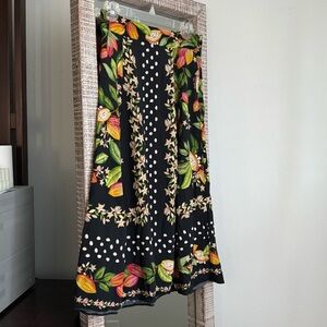 Sezane Farm to Rio Tabata Skirt in Paraiso de cacau